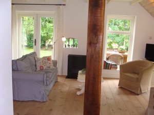 Overzicht kamer vakantieappartement Brink en Bos Dwingeloo.